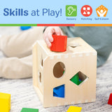 Shape-Sorting Cube I8