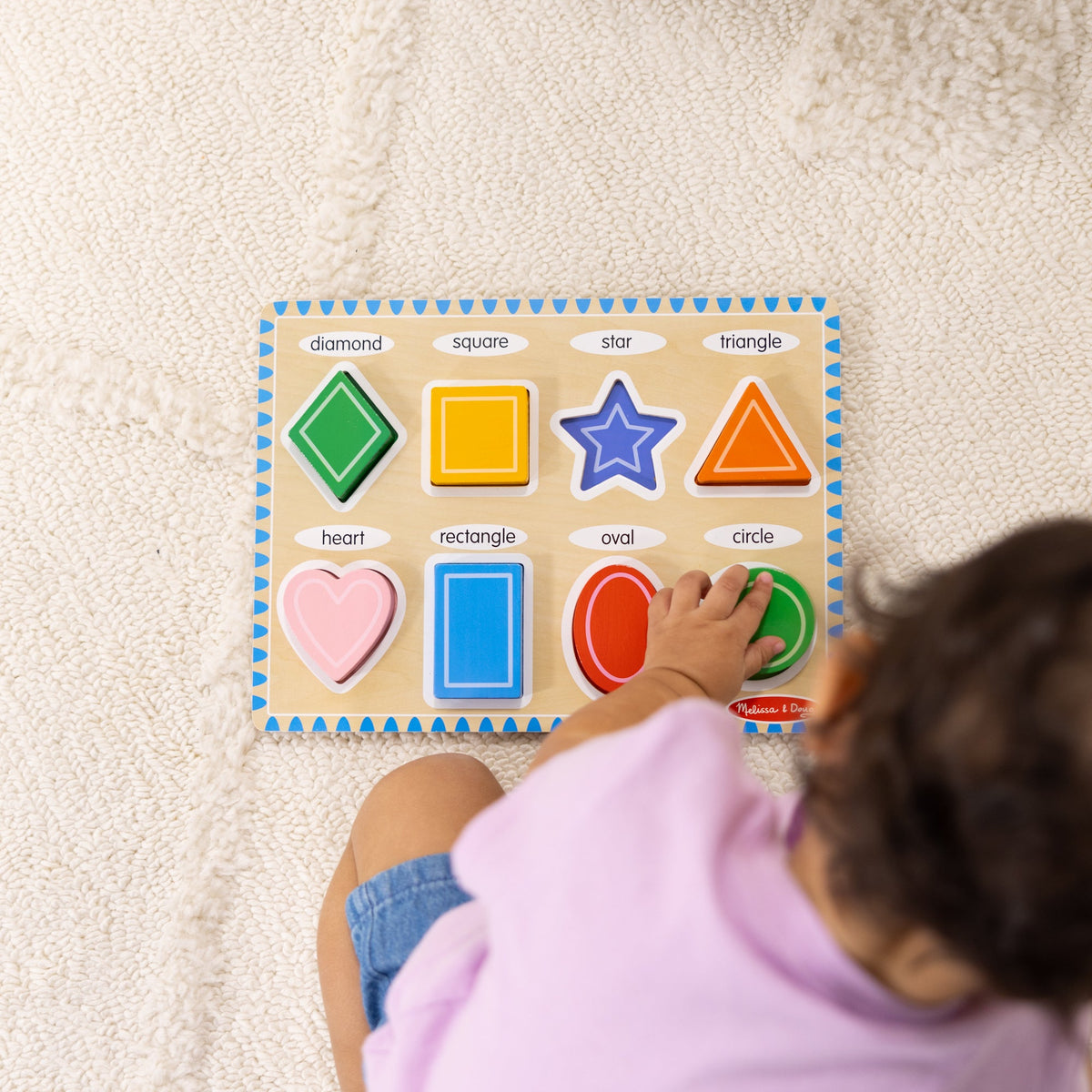 Shapes Chunky Puzzle - 8 Pieces Q5