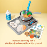Simmer & Stir Stovetop Play Set with Color Changing Water WOW! R8