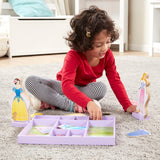 Sleeping Beauty & Snow White Wooden Magnetic Dress-Up U8