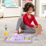Sleeping Beauty & Snow White Wooden Magnetic Dress-Up U8