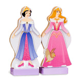 Sleeping Beauty & Snow White Wooden Magnetic Dress-Up U8