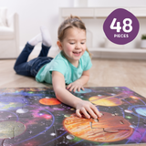 Solar System Floor Puzzle - 48 Pieces M1