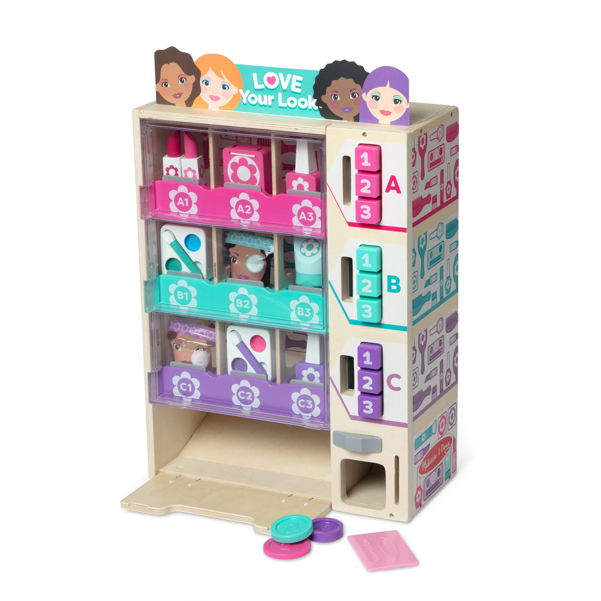 Sort, Stock, Select Beauty Kiosk Play Set F0
