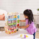 Sort, Stock, Select Wooden Vending Machine Play Set B3