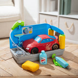 Spray & Shine Car Wash Play Set D4