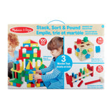 Stack, Sort & Pound Wooden Toy Collection U0
