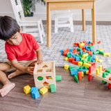Stack, Sort & Pound Wooden Toy Collection U0