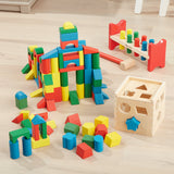 Stack, Sort & Pound Wooden Toy Collection U0