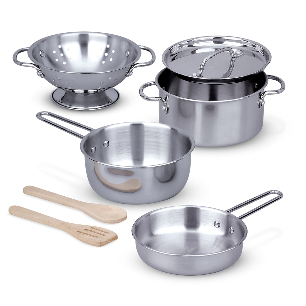 Stainless Steel Pots & Pans Play Set U9