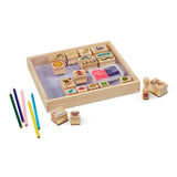 Stamp-a-Scene Fairy Garden H7