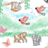 Stamp-a-Scene Rain Forest G1