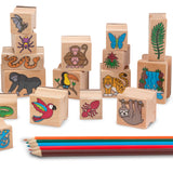 Stamp-a-Scene Rain Forest G1