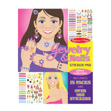 Sticker Pad - Jewelry & Nails Glitter Collection U2