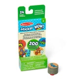Sticker WOW!® Mini Activity Pad & Refill Stickers - Dinosaur (200+ Stickers, Stamper Not Included) C1