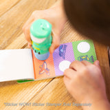 Sticker WOW!® Mini Activity Pad & Refill Stickers - Dinosaur (200+ Stickers, Stamper Not Included) C1