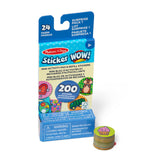Sticker WOW!® Mini Activity Pad & Refill Stickers - Surprise Pack 1 (200+ Stickers, Stamper Not Included) J4