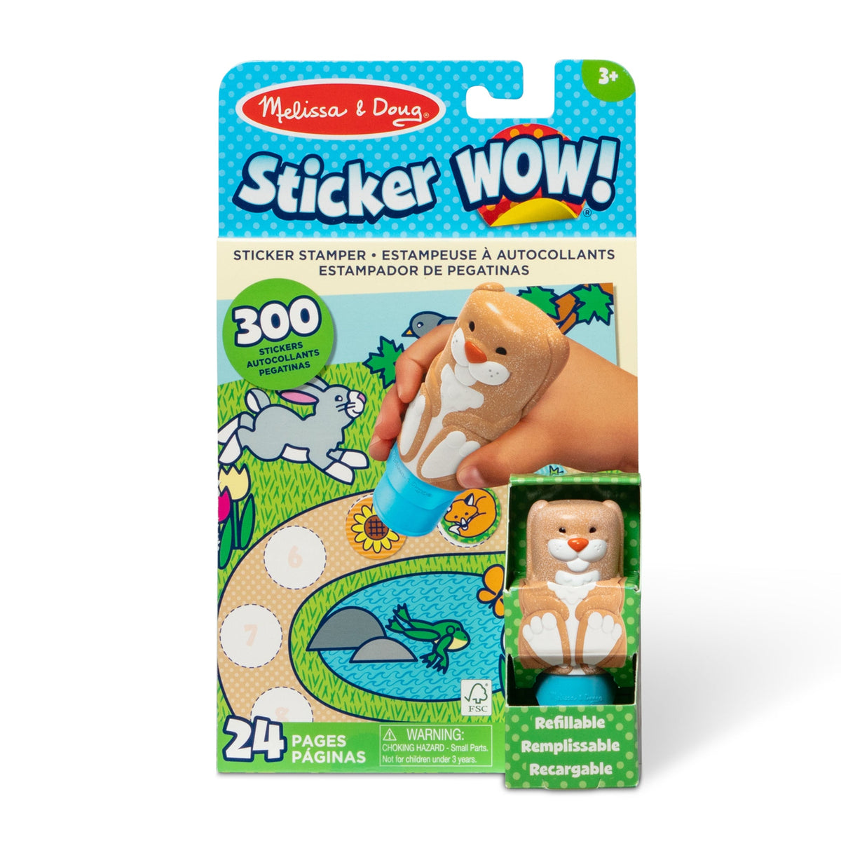 Sticker WOW!™ Activity Pad & Sticker Stamper - Bunny I4