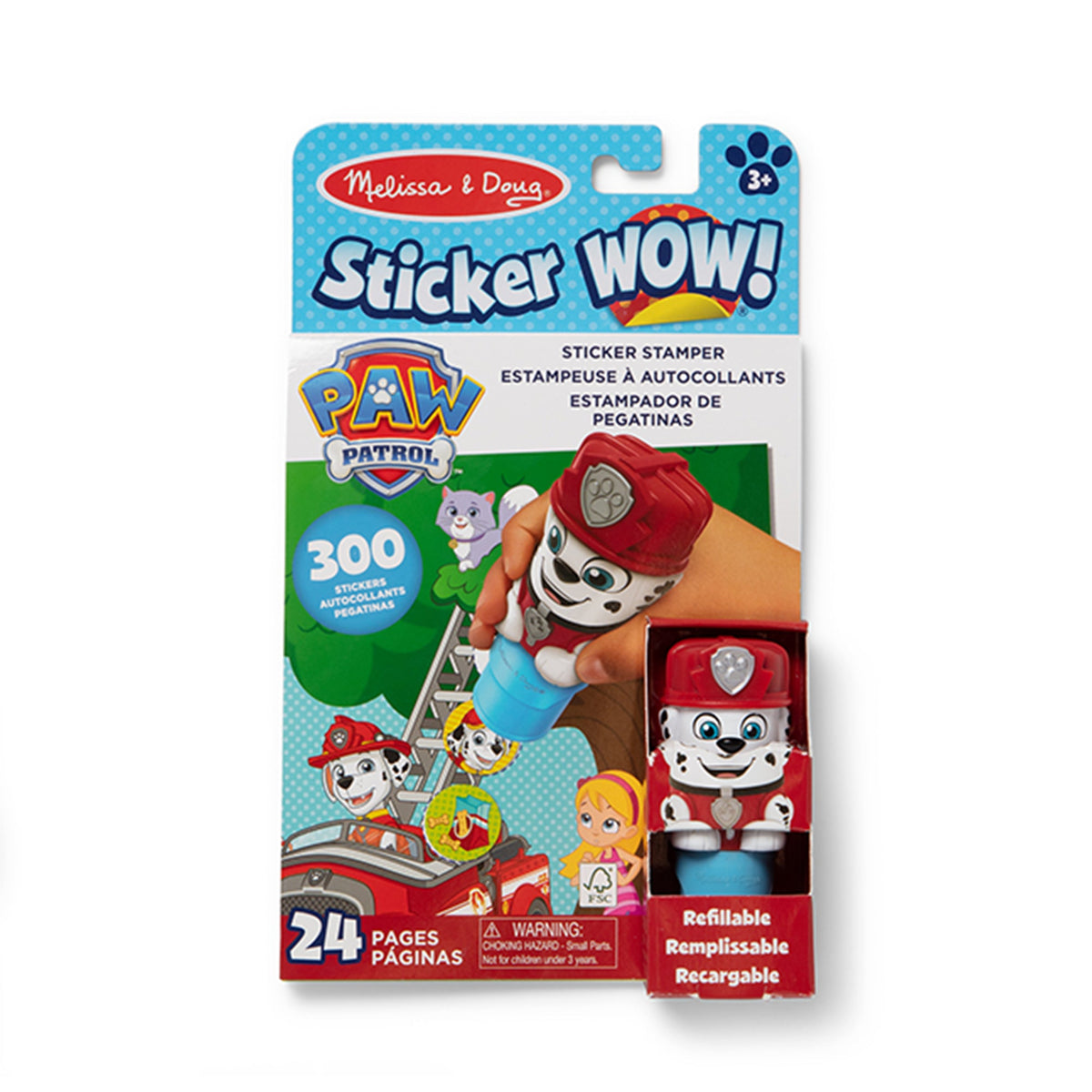 Sticker WOW!™ Activity Pad & Sticker Stamper - PAW Patrol Marshall D0