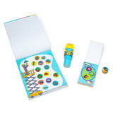 Sticker WOW!™ Bulldozer Bundle: Activity Pad & Sticker Stamper + Mini Activity Pad and 200 Refill Stickers Q7