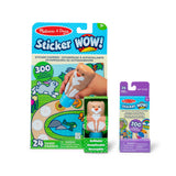 Sticker WOW!™ Bunny Bundle: Activity Pad & Sticker Stamper + Mini Activity Pad and 200 Refill Stickers E2