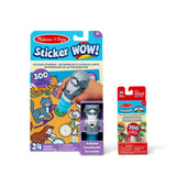 Sticker WOW!™ Cat Bundle: Activity Pad & Sticker Stamper + Mini Activity Pad and 200 Refill Stickers A8
