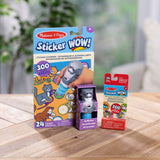 Sticker WOW!™ Cat Bundle: Activity Pad & Sticker Stamper + Mini Activity Pad and 200 Refill Stickers A8