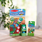 Sticker WOW!™ Dinosaur Bundle: Activity Pad & Sticker Stamper + Mini Activity Pad and 200 Refill Stickers H7