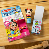 Sticker WOW!™ Disney Minnie Mouse Bundle: Activity Pad & Sticker Stamper + Mini Activity Pad and 200 Refill Stickers G1