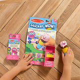 Sticker WOW!™ Ice Cream Bundle: Activity Pad & Sticker Stamper + Mini Activity Pad and 200 Refill Stickers R0