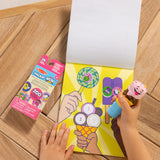 Sticker WOW!™ Ice Cream Bundle: Activity Pad & Sticker Stamper + Mini Activity Pad and 200 Refill Stickers R0