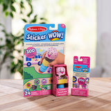 Sticker WOW!™ Ice Cream Bundle: Activity Pad & Sticker Stamper + Mini Activity Pad and 200 Refill Stickers R0