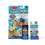 Sticker WOW!™ PAW Patrol Chase Bundle: Activity Pad & Sticker Stamper + Mini Activity Pad and 200 Refill Stickers J4