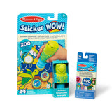 Sticker WOW!™ Sea Turtle Bundle: Activity Pad & Sticker Stamper + Mini Activity Pad and 200 Refill Stickers B4