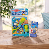 Sticker WOW!™ Sea Turtle Bundle: Activity Pad & Sticker Stamper + Mini Activity Pad and 200 Refill Stickers B4
