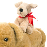 Sunny Yellow Lab Puppy Dog Stuffed Animal T3