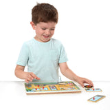 The Wheels on the Bus Song Puzzle - 6 Pieces H8