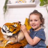 Tiger Lifelike Plush Stuffed Animal C4