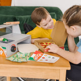 Top & Bake Pizza Counter - Wooden Play Food T7