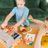 Top & Bake Pizza Counter - Wooden Play Food T7