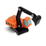 Trailer & Excavator Wooden Vehicles Play Set Q9