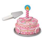 Triple-Layer Party Cake - Wooden Play Food L8
