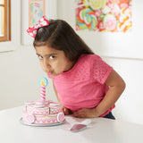 Triple-Layer Party Cake - Wooden Play Food L8