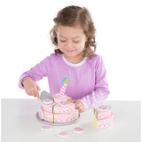 Triple-Layer Party Cake - Wooden Play Food L8