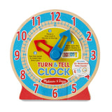 Turn & Tell Wooden Clock N8