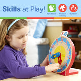 Turn & Tell Wooden Clock N8