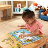 U.S.A. Map Wooden Puzzle H9