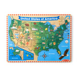 U.S.A. Sound Puzzle - 40 Pieces X0