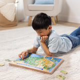 U.S.A. Sound Puzzle - 40 Pieces X0