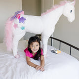Unicorn Lifelike Plush Stuffed Animal I6
